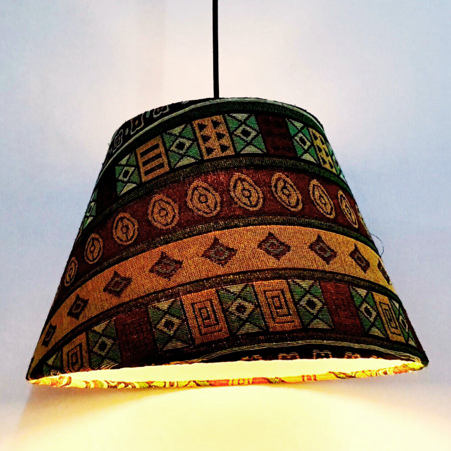 CD193-Fabric Pendant Light; Art Lamp Shade; Lamp Shade for Table lamp; Lamp shade for floor lamp.