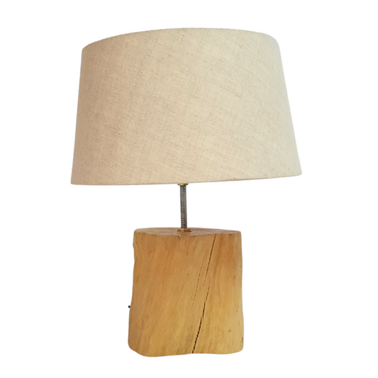 Rustic Table Lamp; home decor ; handmade gift; gift for him; gift for her L4-93