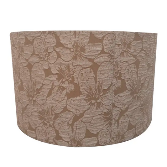 CD105; 8" x 12"; Drum Lamp Shade; Unique Lamp Shade; Handmade Lamp Shade; Pendant Light; Fabric Lamp Shade.