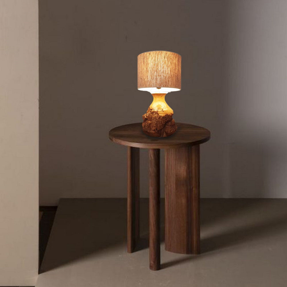 DB26-Rustic Table Lamp; home decor ; handmade gift