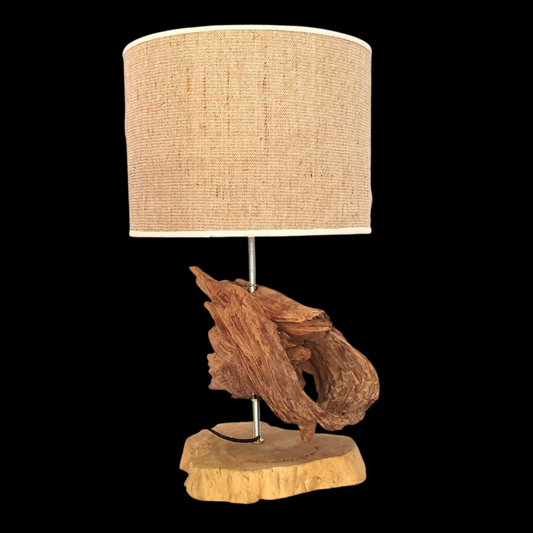 Rustic Table Lamp; home decor ; handmade gift L4-91