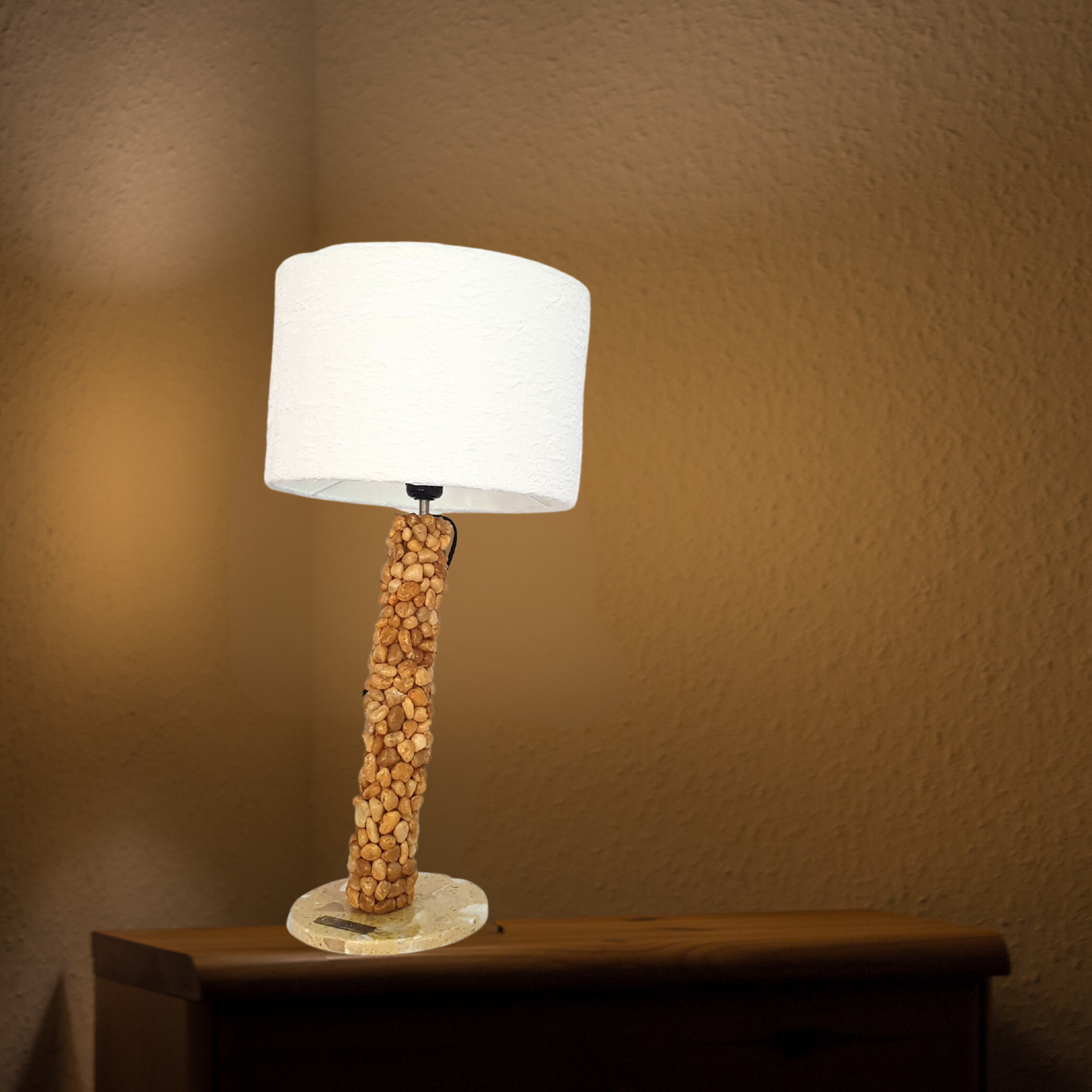 Rustic Table Lamp; home decor ; handmade gift  TL64