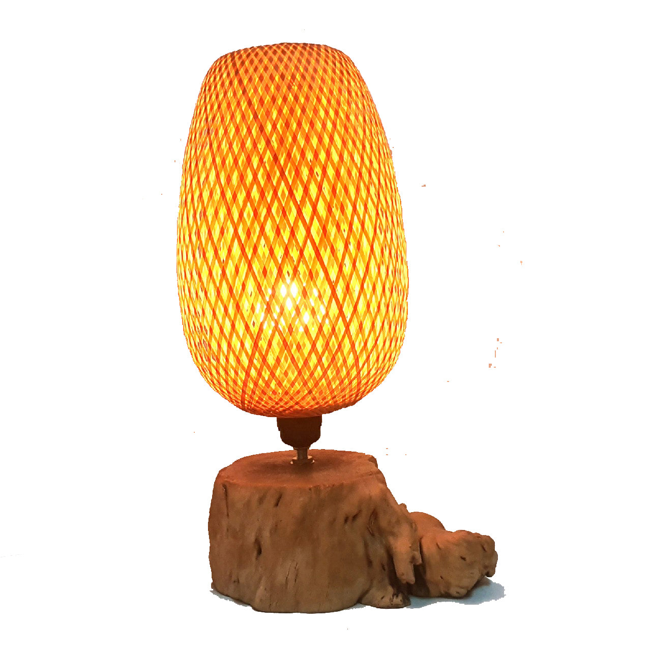 Rustic Table Lamp; home decor ; handmade gift TL59