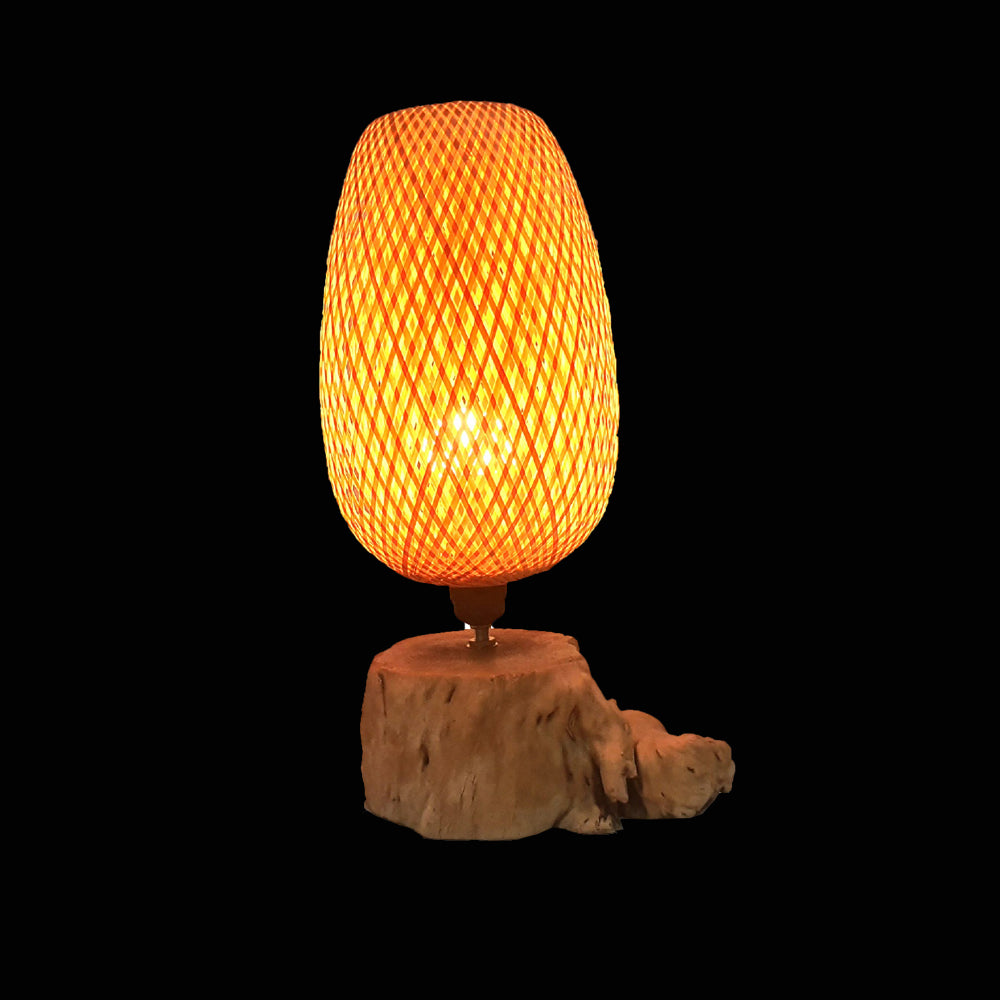 Rustic Table Lamp; home decor ; handmade gift TL59