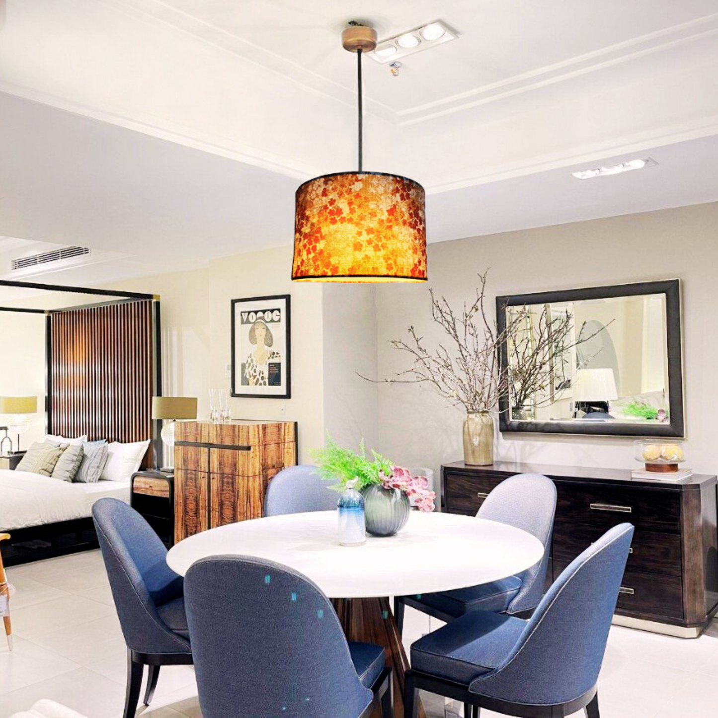 CD167-Fabric Pendant Light; Art Lamp Shade; Lamp Shade for Table lamp; Lamp shade for floor lamp.