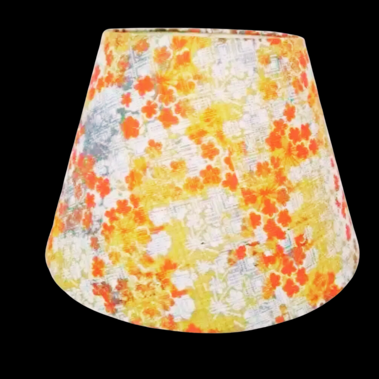 CD163 ; Bell Lamp Shade; Handmade Lamp Shades, Lamp shade for table lamp; Vintage Lamp Shade; Fabric lamp Shade.