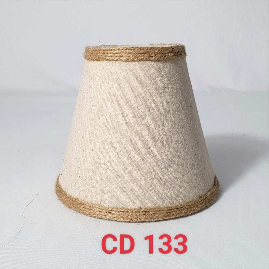 CD133; Bell Lamshade, Lamp shade for table lamp; Vintage Lamp Shade; Fabric lamp Shade.