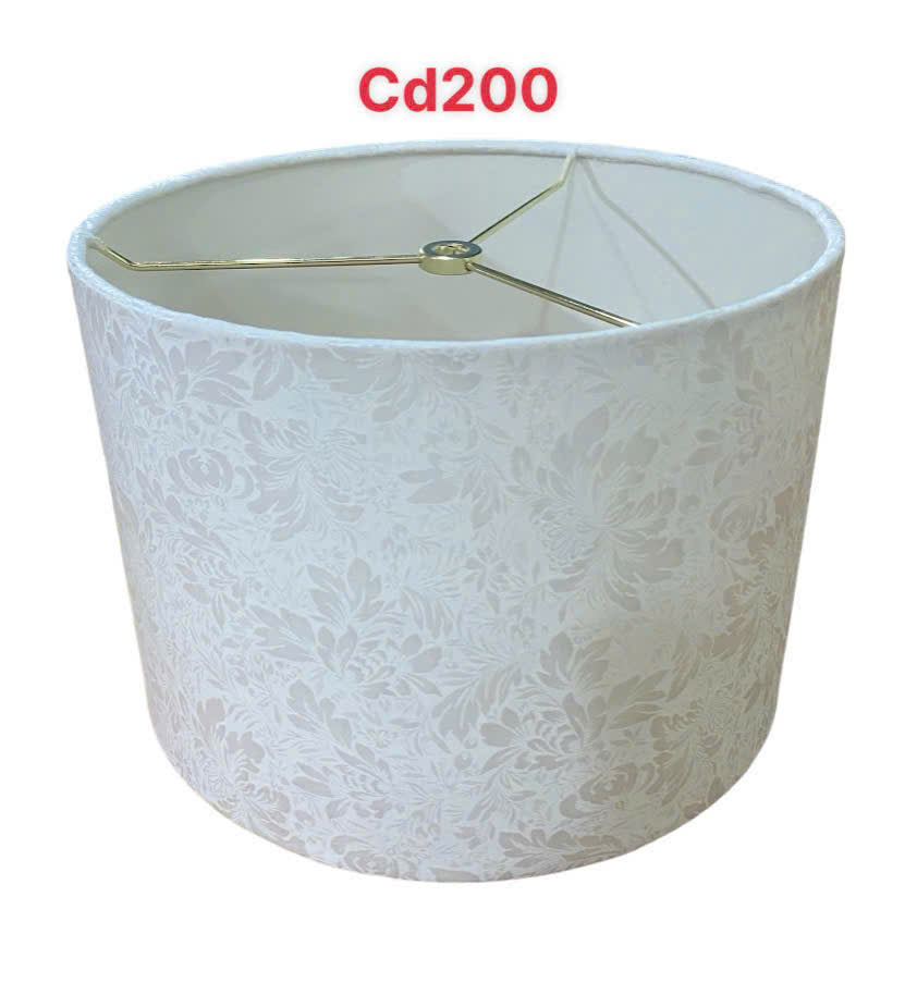 Lampshade; Lampshade Fabric; CD200T; " Chrysanthemum" lampshade