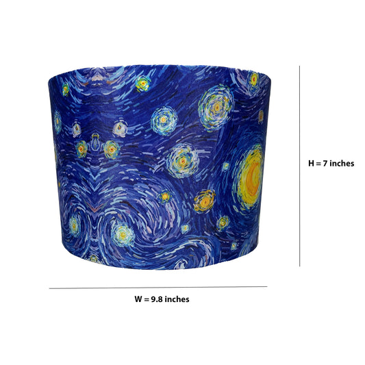 Lampshade; Lampshade Fabric; CD204T; "Galaxy" Lampshade