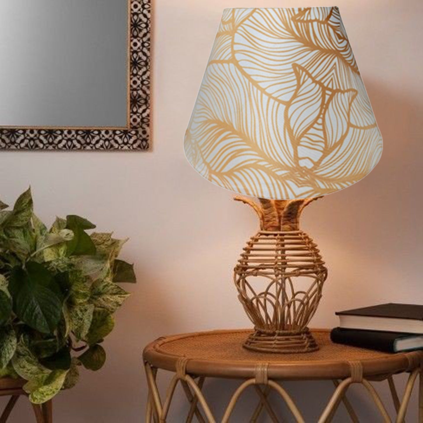 CD207B; Lampshade; Lampshade fabric.