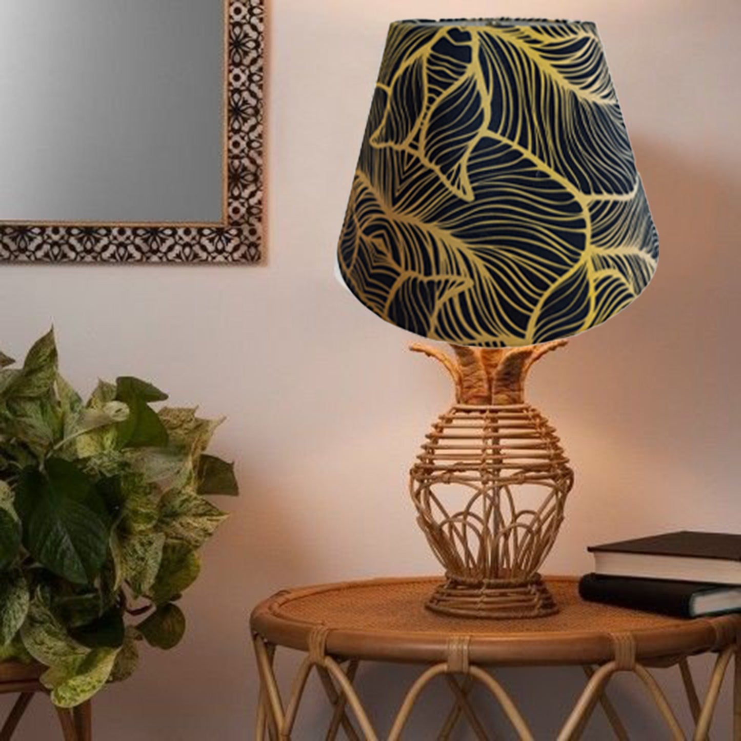 CD207B; Lampshade; Lampshade fabric.