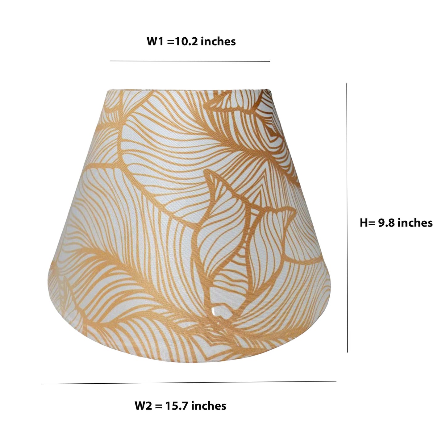 CD207B; Lampshade; Lampshade fabric.