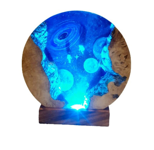 Epoxy Night Lamp, Galaxy Night Lamp, E78