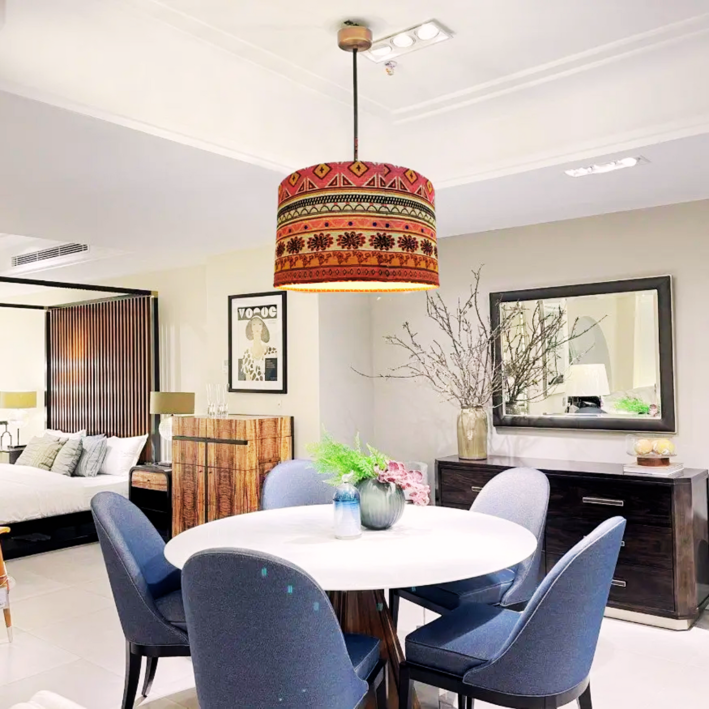 CD196-Fabric Pendant Light; Art Lamp Shade; Lamp Shade for Table lamp; Lamp shade for floor lamp.