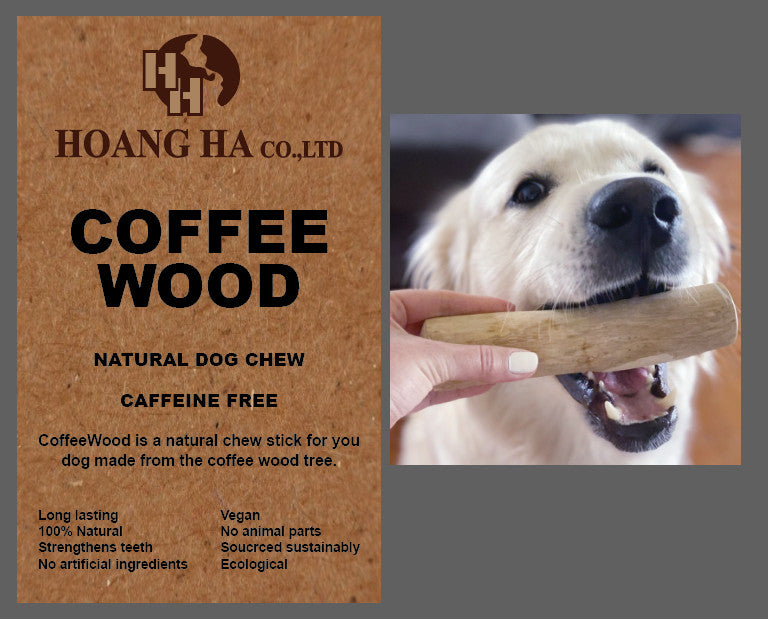 Coffee wood / Java Wood / Natural DOG TOY SET X2 / Heavy Chewer