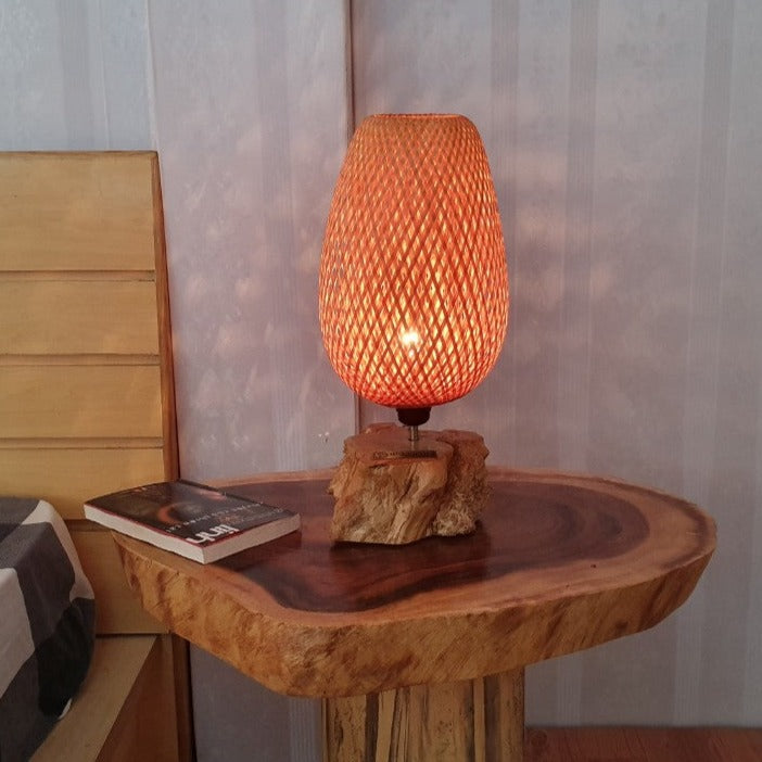 The driftwood table lamp ; desk Lamp ; gift , vintage lamp , Rustic Table Lamp; DB011