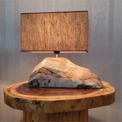 The Marble Table Lamp , unique table lamp , gift , home decor